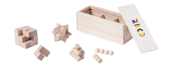 Genium Geschicklichkeitsspiele Set – 3 Holzspiele Genium Geschicklichkeitsspiele Set – 3 Holzspiele