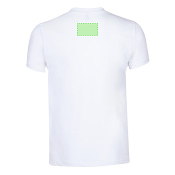 Elegantes Weißes T-Shirt für Erwachsene - 100% Baumwolle Elegantes Weißes T-Shirt für Erwachsene - 100% Baumwolle