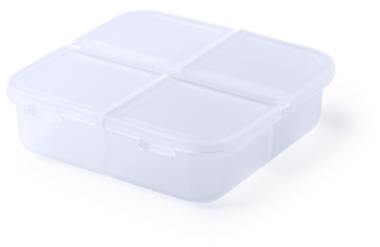 Edmor Pillendose mit 4 praktischen Fächern - Abteilungsbox Edmor Pillendose mit 4 praktischen Fächern - Abteilungsbox