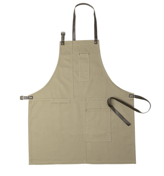 Hochwertige Profi-Schürze aus robustem Canvas-Material Hochwertige Profi-Schürze aus robustem Canvas-Material