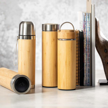 Thermoskanne „Tiaky“ bedrucken, 420 ml, BPA-frei Thermoskanne „Tiaky“ bedrucken, 420 ml, BPA-frei