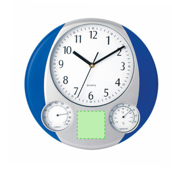 Prego Wanduhr mit Thermometer und Hygrometer Prego Wanduhr mit Thermometer und Hygrometer