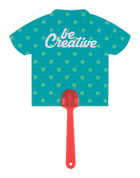 Effizienter Werbefächer mit Digitaldruck in Einzelform