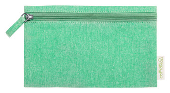 Recycelte Kosmetiktasche aus Baumwolle (AP721916)