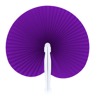 Papierfächer mit Kunststoffgriff – Frischer Wind für jede Gelegenheit