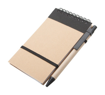 Eco Notizblock & Stift aus Recyclingpapier
