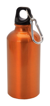 Mento Aluminium-Trinkflasche mit Karabiner, 400 ml Mento Aluminium-Trinkflasche mit Karabiner, 400 ml
