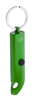 Flaschenöffner & Taschenlampe aus recyceltem Aluminium (AP734085)