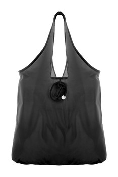 Faltbare Einkaufstasche mit Karabiner aus Polyester