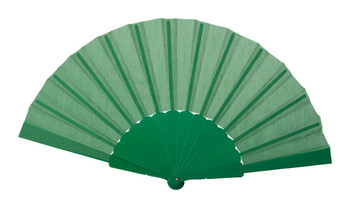 Einzigartiger Stofffächer mit Kunststoffgriff