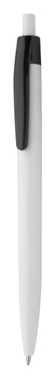 Hochwertiger Kugelschreiber in Weiß mit Farbigem Clip  