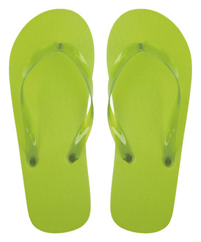 Stylische Zehensandalen aus Polyester und PVC Stylische Zehensandalen aus Polyester und PVC
