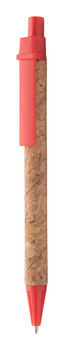 Kugelschreiber aus Recyclingpapier mit Korkmantel