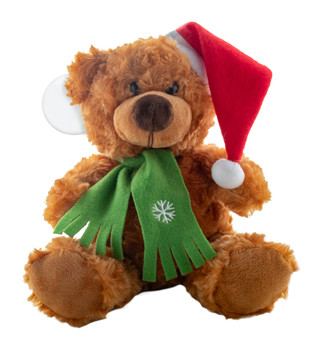 Teddybär mit Weihnachtsmütze – Der perfekte Werbeartikel  