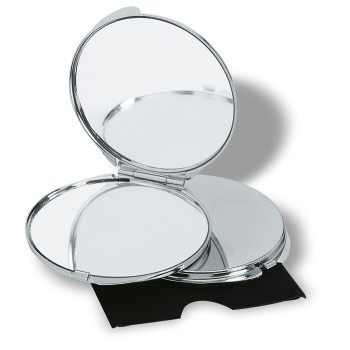 Eleganter Make-up Spiegel mit 2-facher Vergrößerung