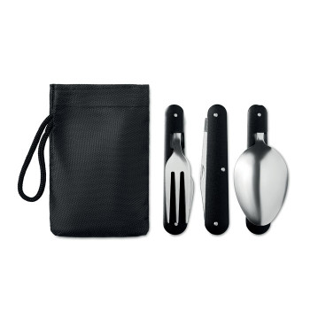 Camping Besteck Set Edelstahl | Ideales Outdoor Werkzeug