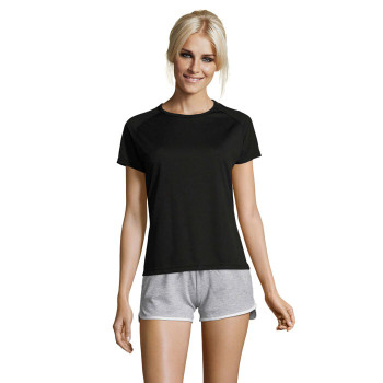 SPORTY Damen T-Shirt 140g – Ideal für Sport & Freizeit (S01159)