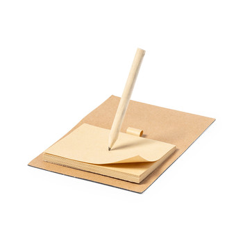 Kibly Magnet Notizblock mit Recyclingpapier & Bleistift Kibly Magnet Notizblock mit Recyclingpapier & Bleistift