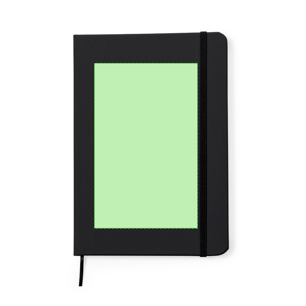 Zimax Notizblock Hardcover aus recyceltem Kunstleder