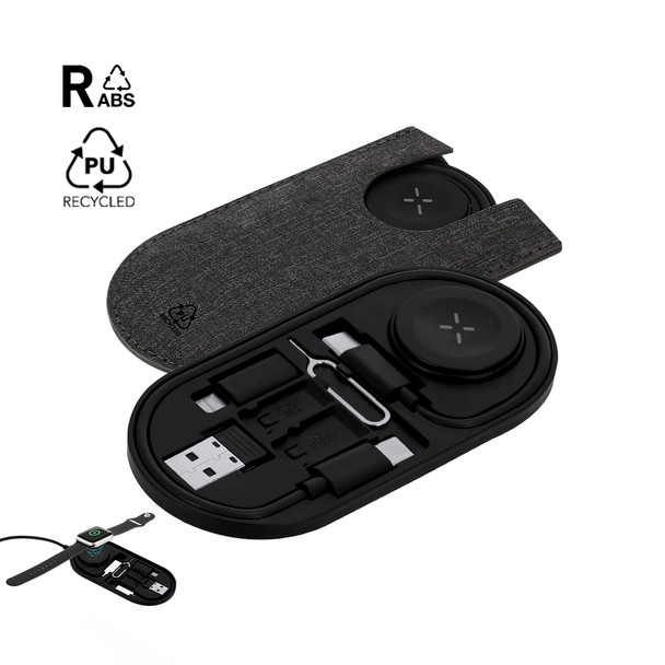 Nebrex Ladegerätkabel Set: Micro USB, Typ C & Lightning  