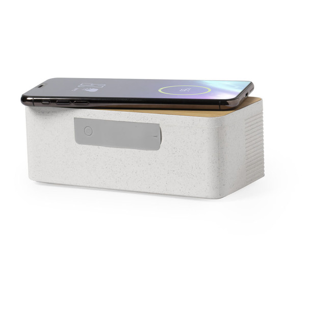 Trecam Drahtloses 10W Ladegerät & Bluetooth Lautsprecher  