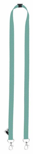 Individuelles Sublimationslanyard aus RPET mit Panikverschluss  