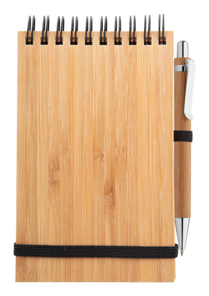 Stilvolles Bambus-Notizbuch Set - Nachhaltige Kreativität