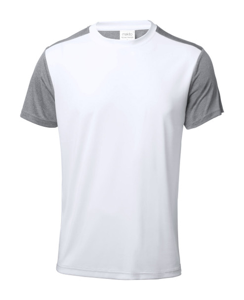 Hochwertiges Atmungsaktives Sport-T-Shirt Zweifarbig