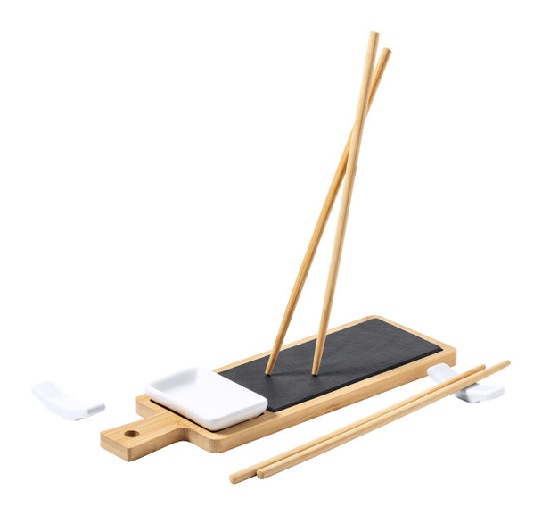 Sushi-Servierset aus Bambus – Exklusives 6-teiliges Set (AP722506)