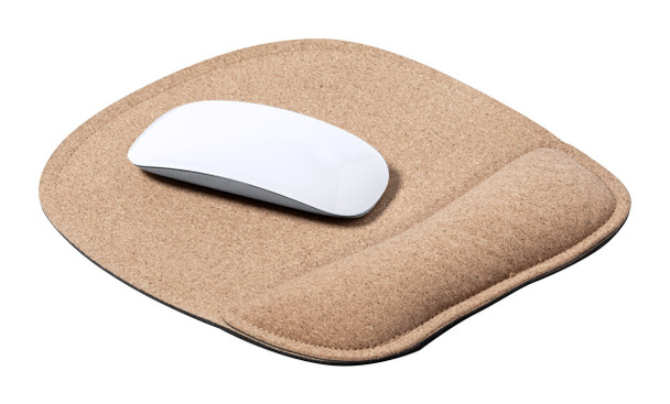 Natürliche Ergonomie: Kork-Mousepad mit Handgelenkstütze