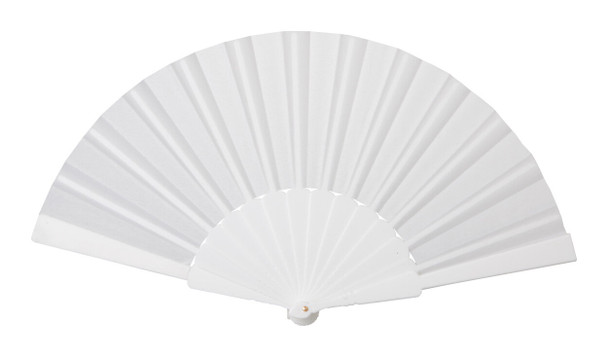 Einzigartiger Stofffächer mit Kunststoffgriff