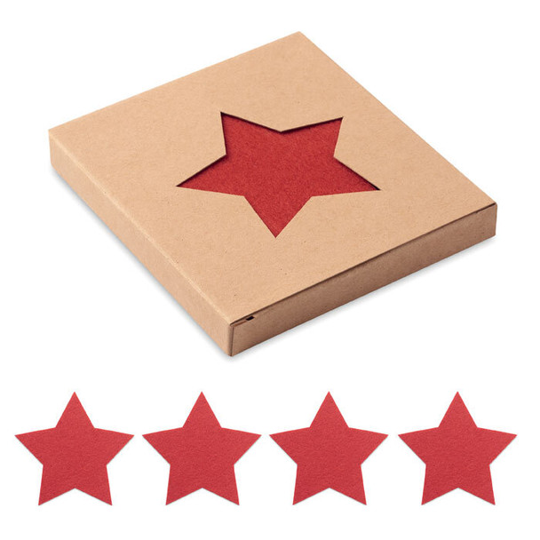STARGUARD Untersetzer aus RPET-Filz – Nachhaltigkeit trifft Design  