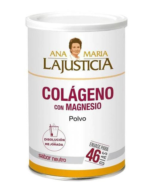 Colágeno y magnesio en polvo para regenerar tejidos ana mª lajusticia