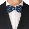 Blue Polka Dot Bow Tie