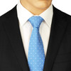 Blue Dotted Necktie