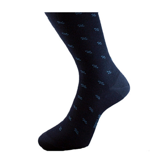 Navy Wool Socks