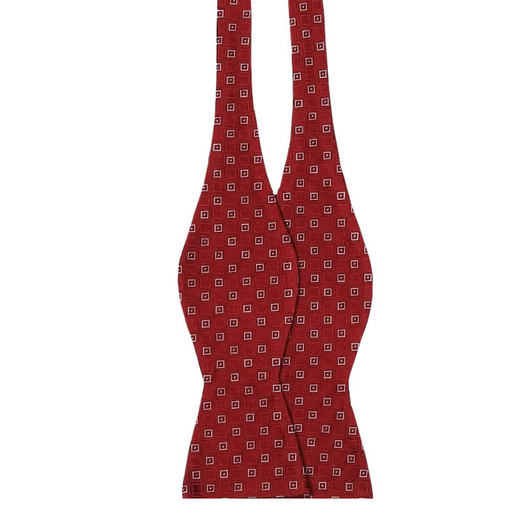 Red Self Tie Bow Tie