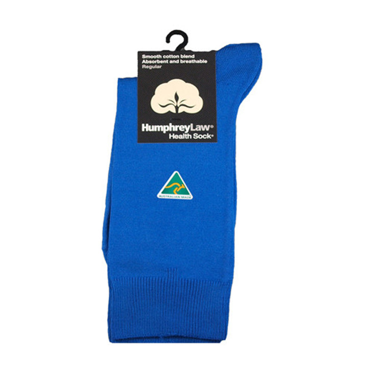 Humphrey Law Blue Cotton Socks