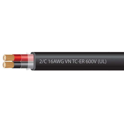 16 AWG 2 Conductor VNTC Tray Cable 600 Volts (UL)