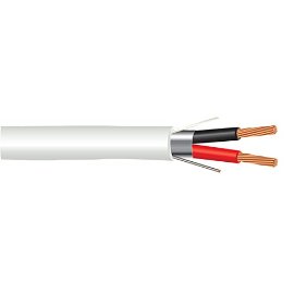 14 AWG 2/C Str CMP Plenum Rated Shielded Sound & Security Cable - 1000 Feet