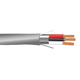 18 AWG 3/C Str CMR Riser Rated Shielded Sound & Security Cable - 1000 Feet