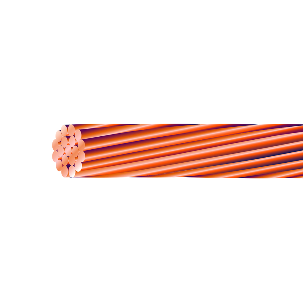 250' 6 Gauge 1 Conductor 112289 Bare Copper 7 Strands Soft Drawn Bare Cable Wire 