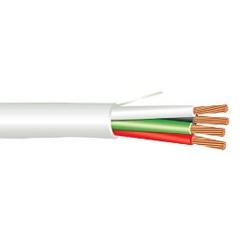 18 AWG 4/C Str CMP Plenum Rated Non-Shielded Sound & Security  