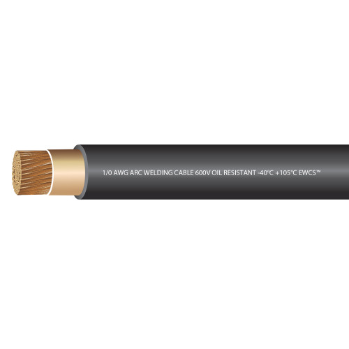 600V 1/0 AWG Standard Pure Copper Conductor Flexible Welding Cable - 1