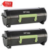 Lexmark 50F1H00 (2-Pack) Compatible Toner Cartridge 5,000 Pages Yield Each for MS310dn/MS312dn/MS610dn Printer