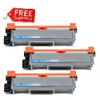 Brother TN660 (3-Pack) Compatible Toner Cartridge 2,600 Pages Each High Yield for HL-L2360DW Printer