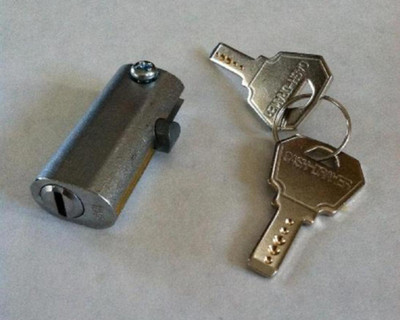 2 KEY-DIMPLE-108 & 1 LOCK for MS Cash Drawer EP-125NK