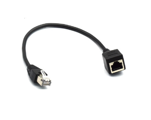 Video Bump Bar - Extension Cable 1 ft. CAT 5e CAT 6 RJ45 Male to Female 