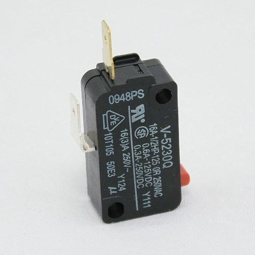 Sharp R22GTF/RCD2200M Microwave - Secondary Interlock/Door Sensing Switch (QSW-MA168WRZZ)
