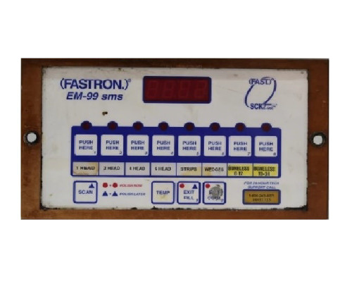 FASTRON EM-99 sms Controller (231-60081-02) - DEPOT Repair
